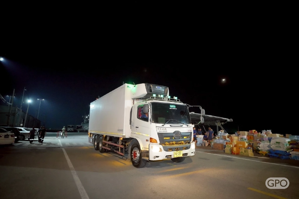 GPO ส่งยาช่วยน้ำท่วมใต้กว่า 4.3 หมื่นชุด สำรองยาเพิ่มรองรับสถานการณ์