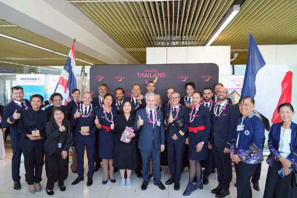 แอร์ฟรานซ์ สยายปีกบินตรง ปารีส- ภูเก็ต 