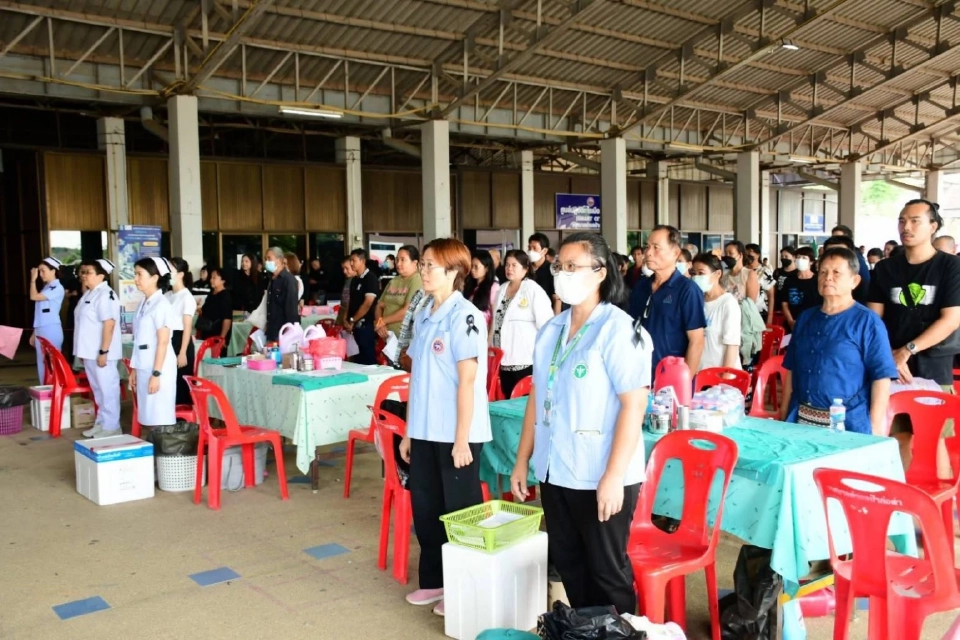 ที่ปรึกษา รมว.แรงงาน Kick Off ฉีดวัคซีนไข้หวัดใหญ่/คัดกรองมะเร็งปากมดลูก