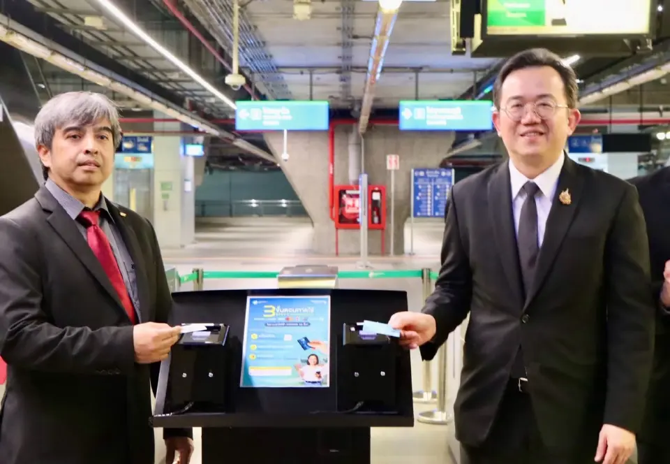 ดีเดย์ 8 พ.ย.นี้ ใช้บัตรโดยสาร EMV นั่งรถไฟฟ้าแอร์พอร์ต ลิงก์ ทุกสถานี