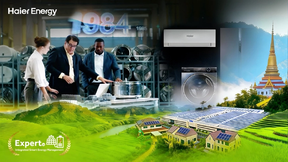 Haier Energy เปิดเกมรุกพลังงานอัจฉริยะ หนุนไทยสู่ Carbon Neutral ค่าไฟถูกลง