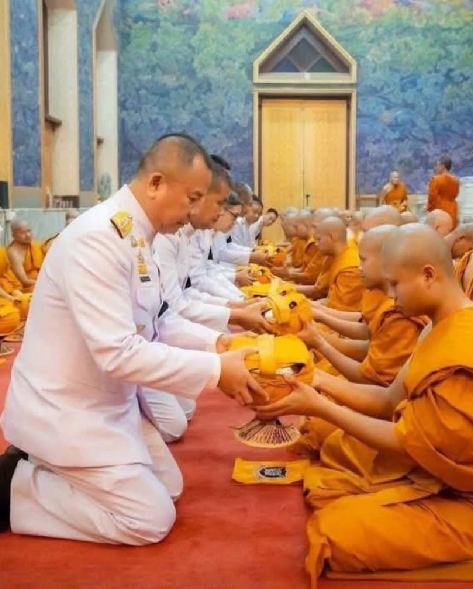 พลตำรวจโทศักดิ์รพี เพรียวพานิช ผู้บัญชาการโรงเรียนนายร้อยตำรวจ ประธานฝ่ายฆราวาส