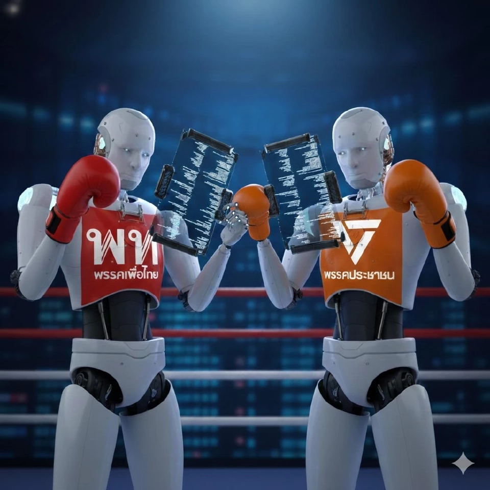 เทียบชัดๆ นโยบาย AI พรรคเพื่อไทย VS ประชาชน ขายฝันหรือทำได้จริง