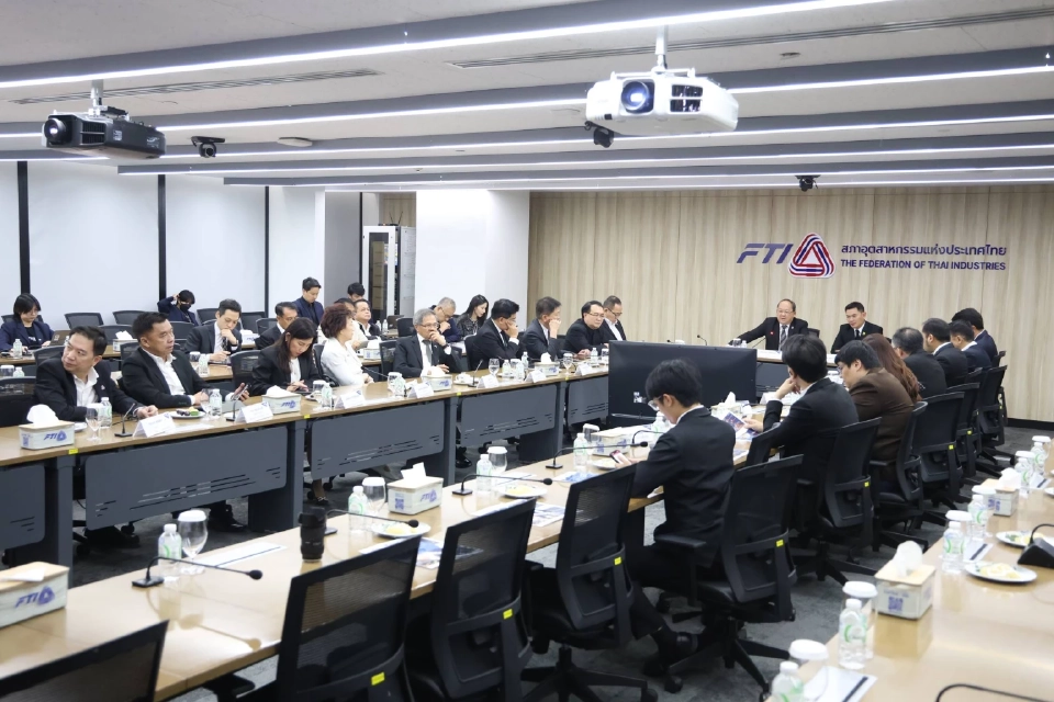 ‘ส.อ.ท.’ ชง 8 ข้อเสนอพรรคไทยก้าวใหม่ดันเศรษฐกิจ-อุตสาหกรรมไทย