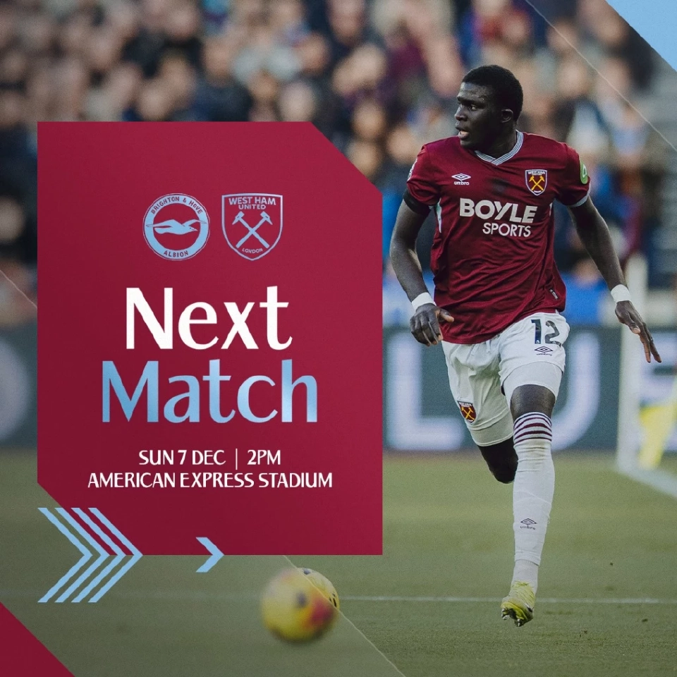 ถ่ายทอดสด ไบรท์ตัน VS เวสต์แฮม -ฟูแล่ม VS คริสตัล พาเลซ ดูบอลสด 7 ธ.ค.68