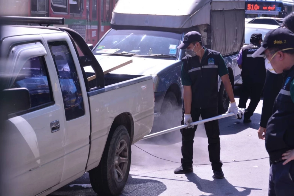 ‘กรมควบคุมมลพิษ’ ย้ำ 90 วันอันตราย เข้มตรวจจับรถยนต์ควันดำ ลดฝุ่น PM 2.5