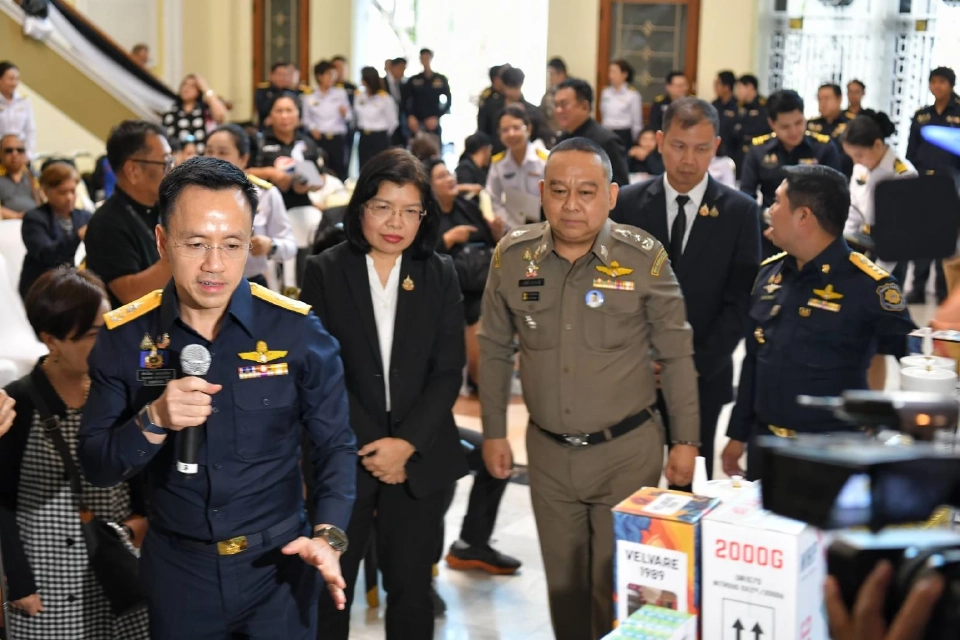 ทป.เอาจริง! กวาดล้างสินค้าละเมิด 3 เดือนปีงบฯ  ยึดของปลอมกว่า 708 ล้านบาท