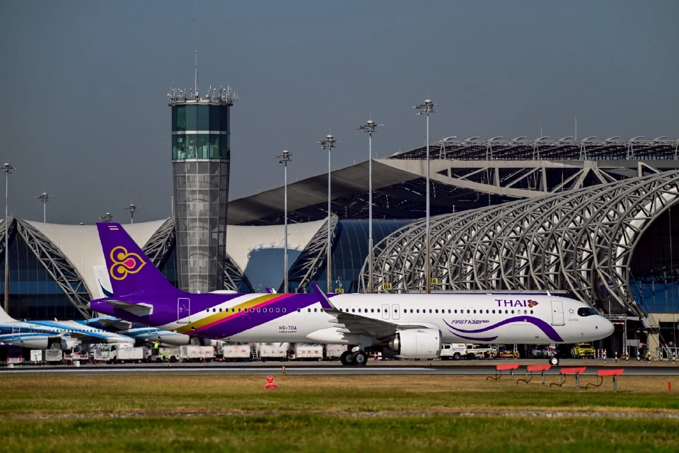 'การบินไทย' รับมอบเครื่องบิน Airbus A321neo ลำแรก จากทั้งหมด 32 ลำ เสริมแกร่งฝูงบิน