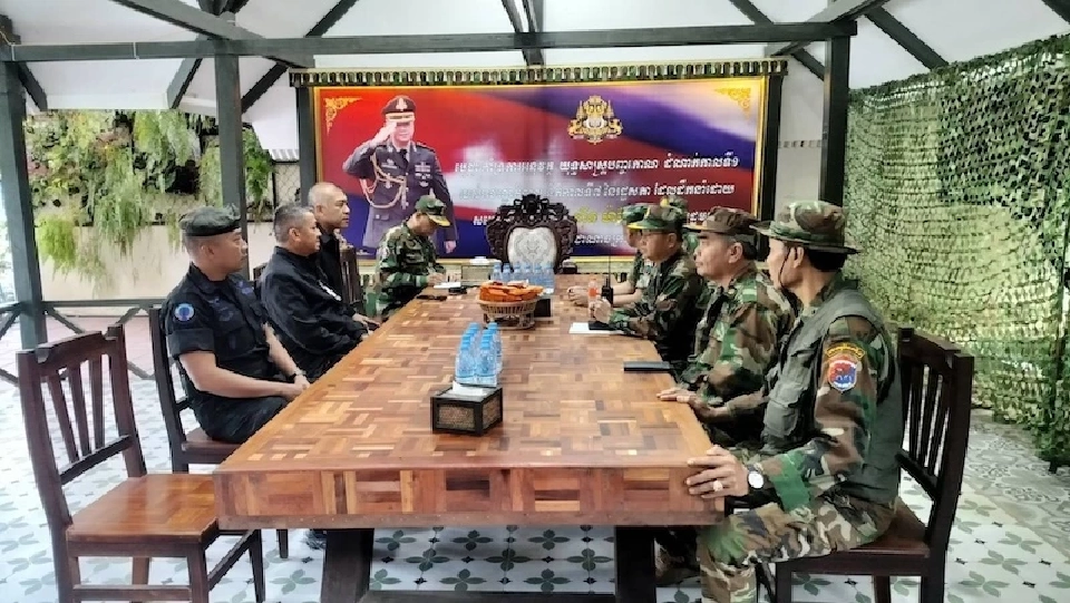 ไทยส่งตัว 18 ทหารกัมพูชากลับบ้านเกิด จุดผ่านแดนบ้านผักกาด จ.จันทบุรี