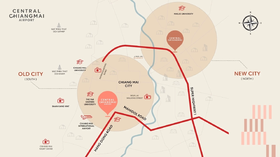 แลนด์สเคปเปลี่ยน ทุ่ม 1,200 ล้าน ยกเครื่อง ‘เซ็นทรัล เชียงใหม่ แอร์พอร์ต’ ครั้งใหญ่ในรอบ 30 ปี