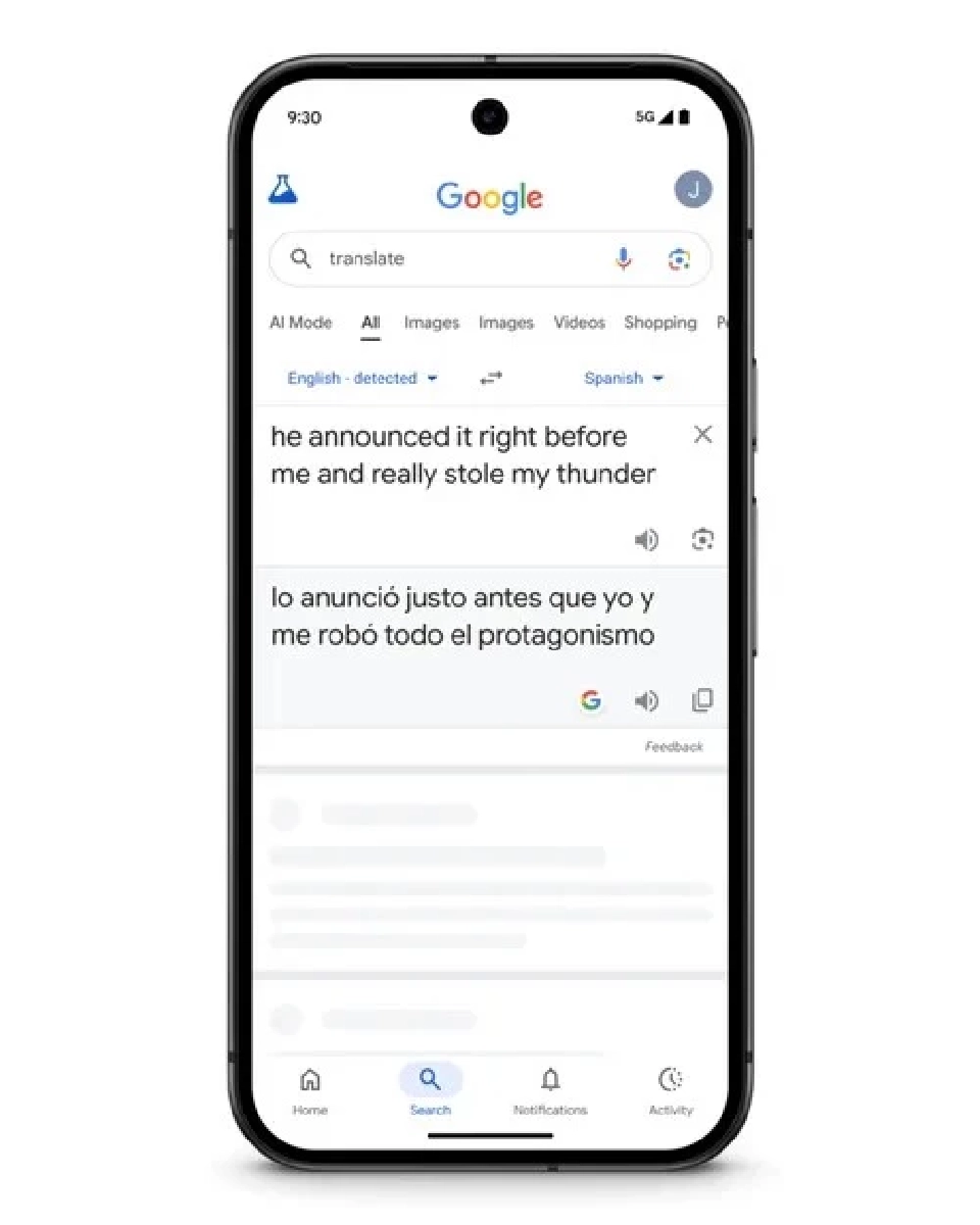 Google Translate อัปเกรดใหญ่ ใส่พลัง Gemini เปิดแปลภาษาสดผ่านหูฟัง