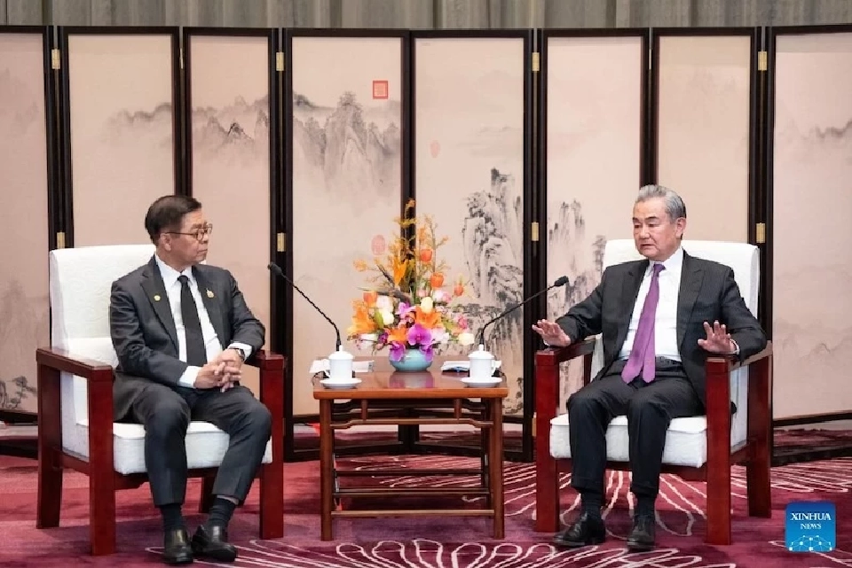 หวังอี้ ย้ำไทยหนุนนโยบายจีนเดียว เร่งฟื้นฟูสันติภาพกัมพูชา