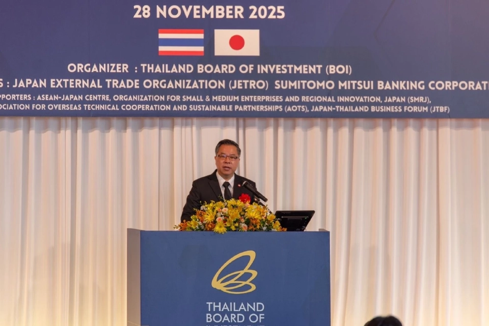 ‘บีโอไอ’ ชี้ทุนญี่ปุ่นกว่า 5 หมื่นล้านรุกลงทุนอุตฯยานยนต์-อิเล็กทรอนิกส์ในไทย