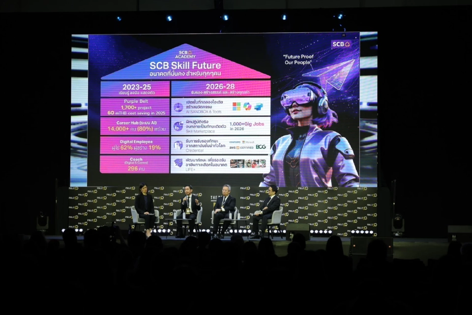 SCB โชว์กลยุทธ์ 3 แกนหลัก ปั้นบุคลากรยุคใหม่สู่ความยั่งยืน