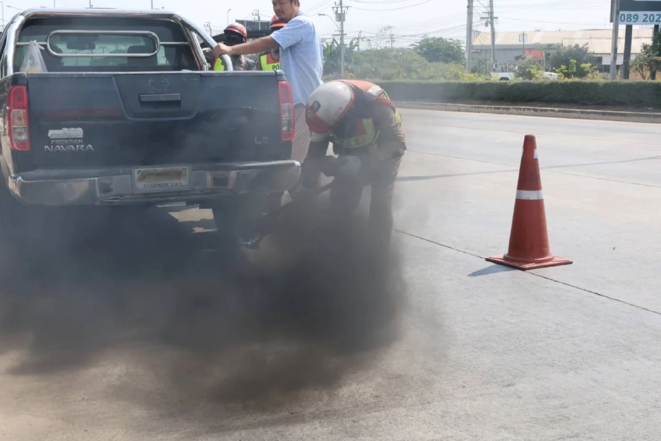 ‘กรมควบคุมมลพิษ’ ย้ำ 90 วันอันตราย เข้มตรวจจับรถยนต์ควันดำ ลดฝุ่น PM 2.5