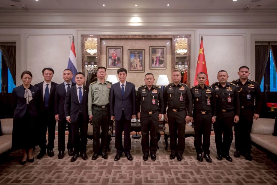 หลิว จงอี้ ถกกองทัพบก ขับเคลื่อนการแก้ไขปัญหาไซเบอร์สแกม