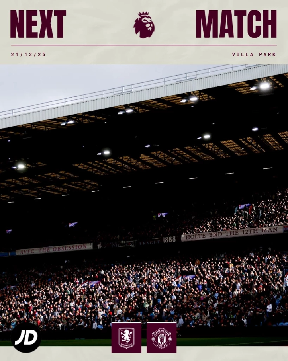 แอสตัน วิลล่า VS แมนฯยูไนเต็ด 