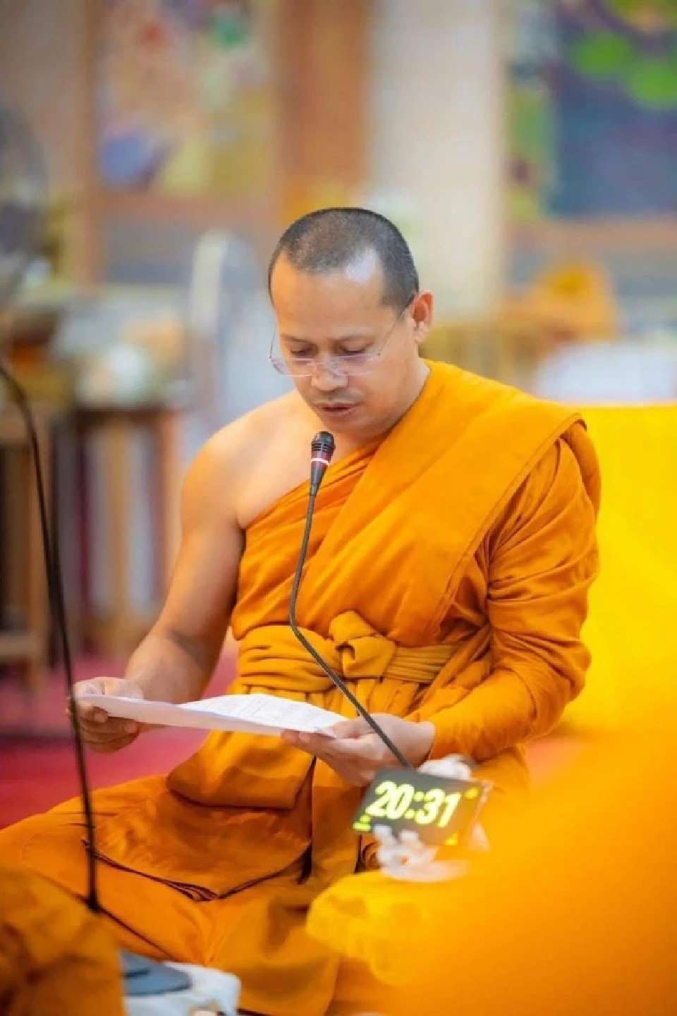 พระโพธิวิเทศวชิโรดม รองโฆษกพระธรรมทูตสายประเทศอินเดีย เนปาล