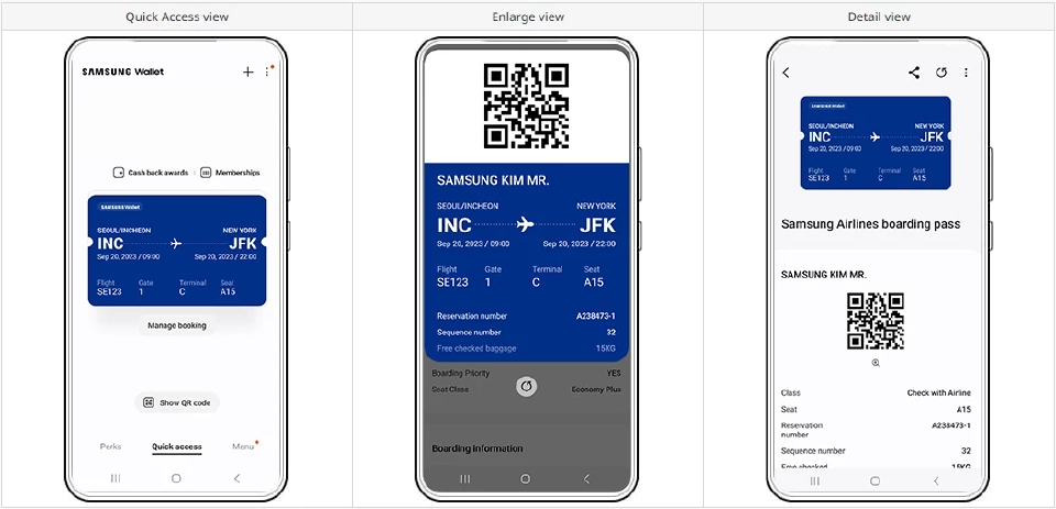 Samsung Wallet ยกระดับเดินทางปีใหม่ เปลี่ยน Boarding Pass เป็นดิจิทัล