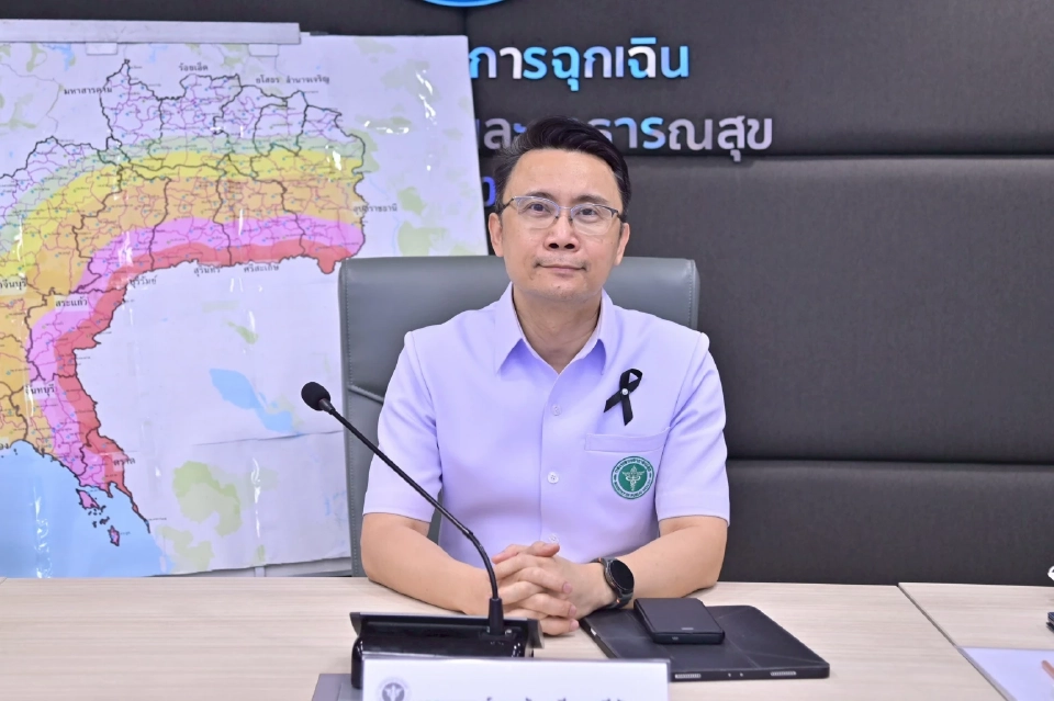 นพ.เอกชัย เพียรศรีวัชรา รองปลัดกระทรวงสาธารณสุขและโฆษกกระทรวงสาธารณสุข