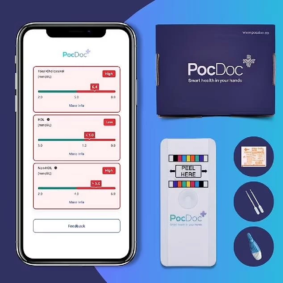 กองทุน Disrupt Health Impact ลงทุนใน PocDoc เทคโนโลยีสุขภาพจาก UK