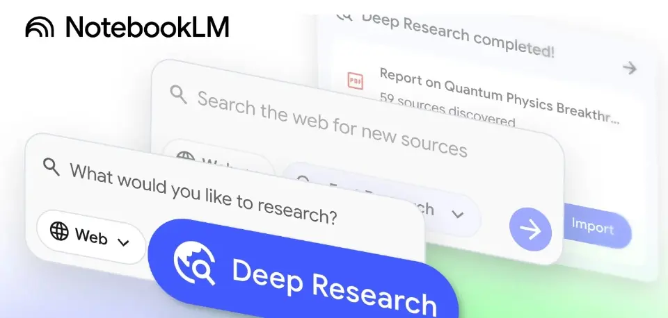 NotebookLM อัปเดตใหม่! สั่ง AI ช่วยสืบค้นข้อมูลเว็บ-สรุปไฟล์ Word และ Excel