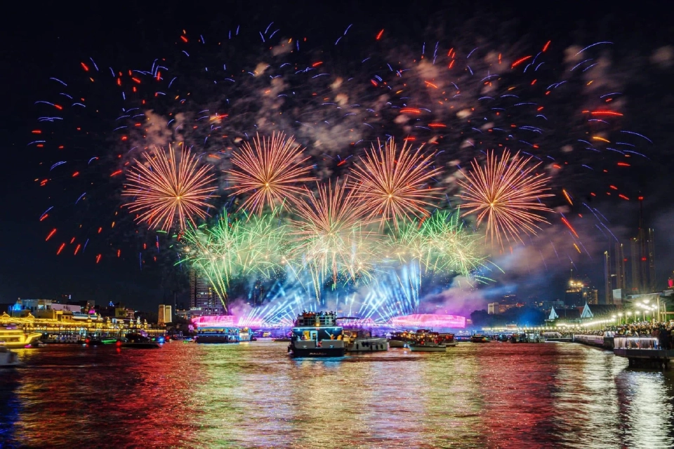 เช็กตารางแสดงพลุ งานวิจิตรเจ้าพระยา 2568 เริ่ม 5 ธ.ค.68