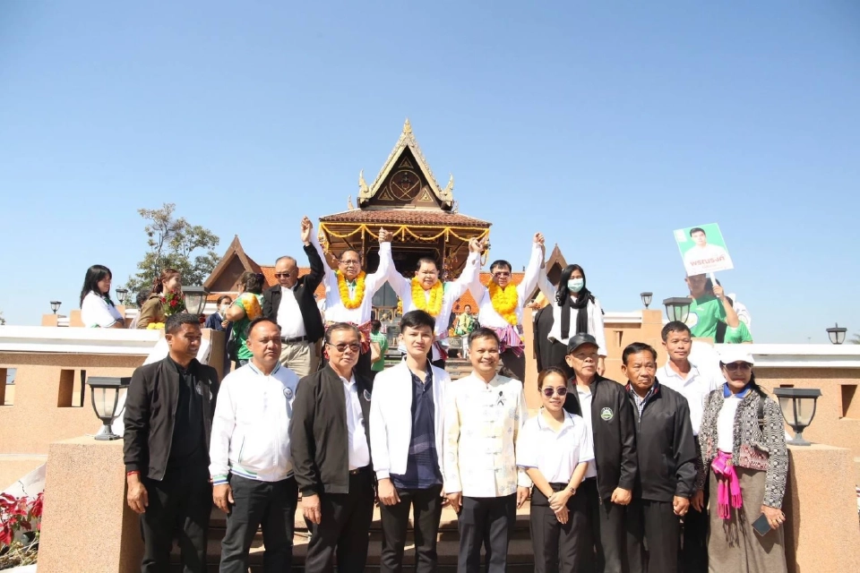 “ไชยา” พรรคกล้าธรรม บุกหนองบัวฯ ปัดฝุ่นโขง-เลย-ชีมูล แก้หนี้ครู-เกษตร