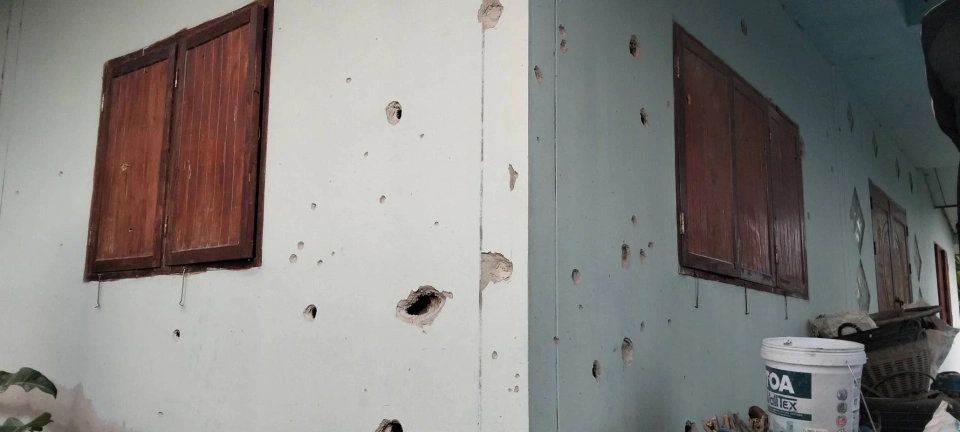 'กองทัพบก' ประณามกัมพูชาขัดหลักมนุษยธรรม ยิงกระสุนปืนใหญ่ใส่บ้านประชาชน