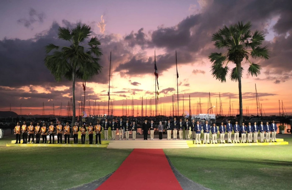 ในหลวง พระราชทานเหรียญรางวัล การแข่งขันกีฬาเรือใบ SSL47 พระราชินี ทรงรับเหรียญทองประวัติศาสตร์ ซีเกมส์ ครั้งที่ 33