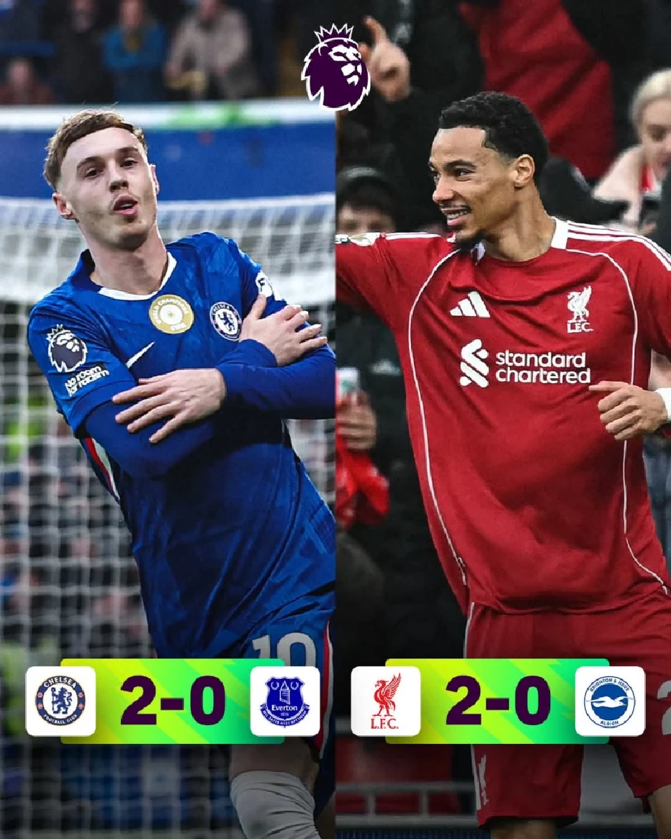 สรุป​ผล​การแข่งขัน​ฟุตบอล​พรีเมียร์​ลีก​อังกฤษ​ล่าสุด​