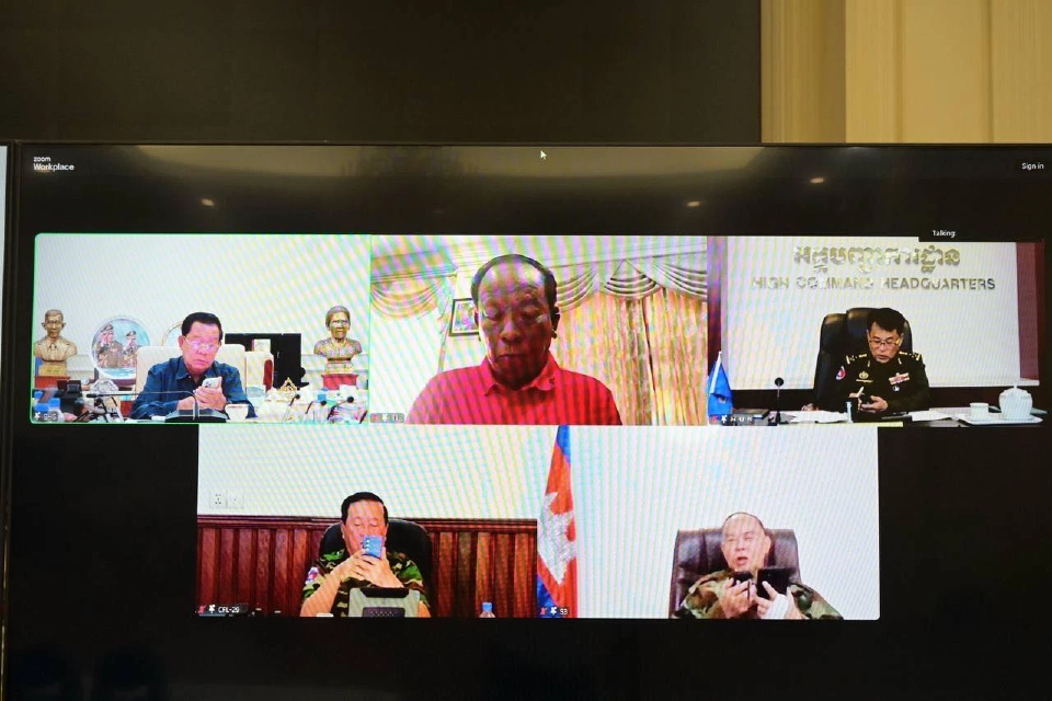 ฮุน เซน ประธานวุฒิสภากัมพูชา โพสต์ภาพและข้อความหลังเกิดเหตุปะทะบริเวณชายแดนไทย–กัมพูชา