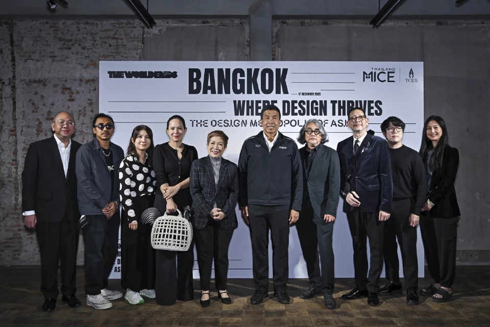 ทีเส็บ ปั้นกรุงเทพ “Global Design Exhibition Hub” ดันเศรษฐกิจสร้างสรรค์ ปั้มรายได้