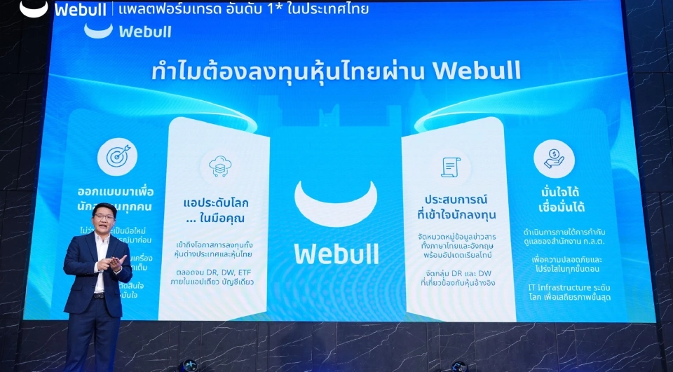 ‘ชลเดช เขมะรัตนา’ ปั้น Webull สู่แพลตฟอร์มจัดการสินทรัพย์มูลค่า 4 หมื่นล้าน