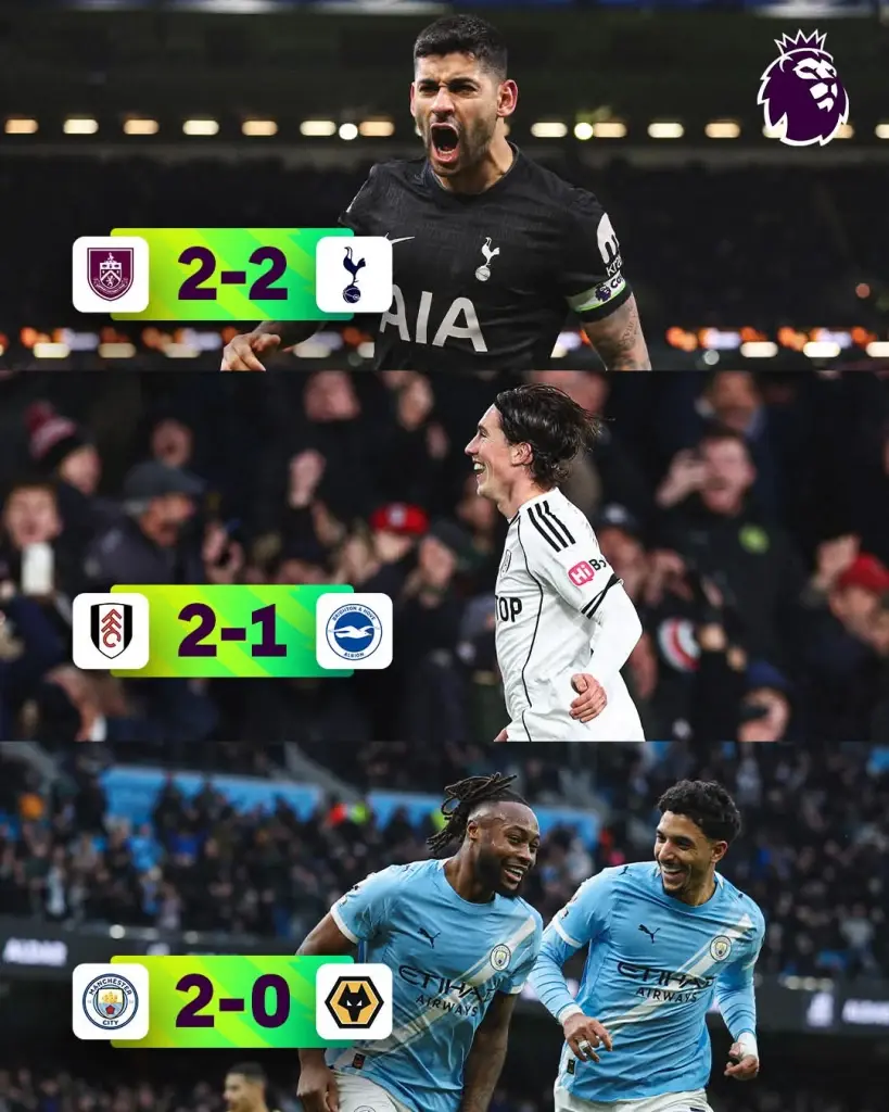 สรุปผลบอลสด ผลบอลพรีเมียร์ลีก อังกฤษ 2025/26 