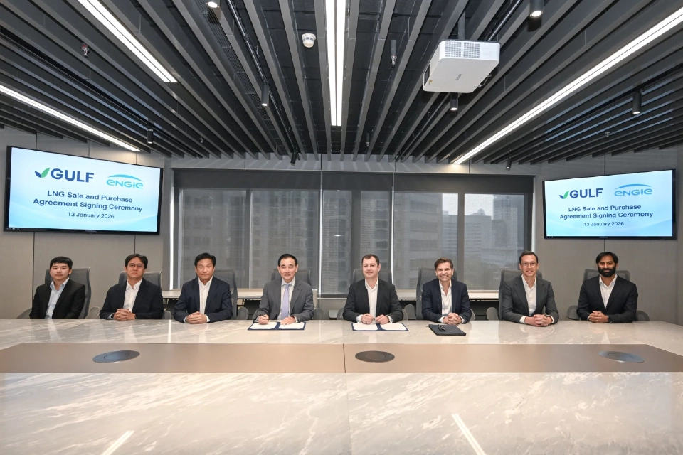 GULF ผนึก ENGIE ยักษ์พลังงานฝรั่งเศส ซื้อขาย LNG ระยะยาว 15 ปี