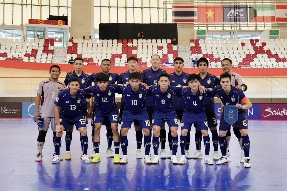 LIVE ถ่ายทอดสด ทีมชาติไทย พบ คูเวต ดูบอลสดศึกฟุตซอลชิงแชมป์เอเชีย 17.00 น.