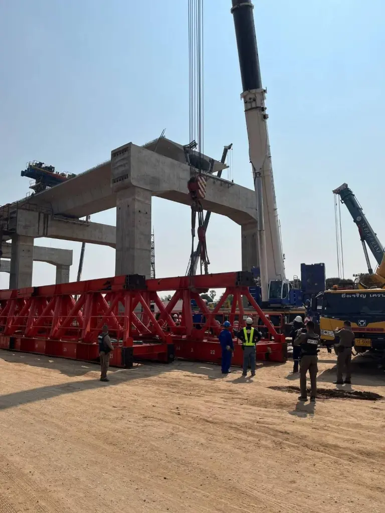 คมนาคม จ่อปิดถนน เครนถล่มไฮสปีด-พระราม 2 เรียกเอกชนสอบเชิงลึก 45 วัน