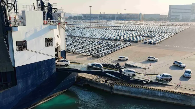 จีน ส่งออกรถยนต์พุ่ง 8.32 ล้านคัน ปี 2568 ไทย ผู้นำเข้าอันดับ 7 กลุ่ม NEV