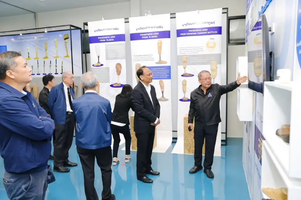 IRPC หนุนแผ่นพลาสติกนวัตกรรม สร้างโอกาสชีวิตคนพิการต่อเนื่อง 15 ปี