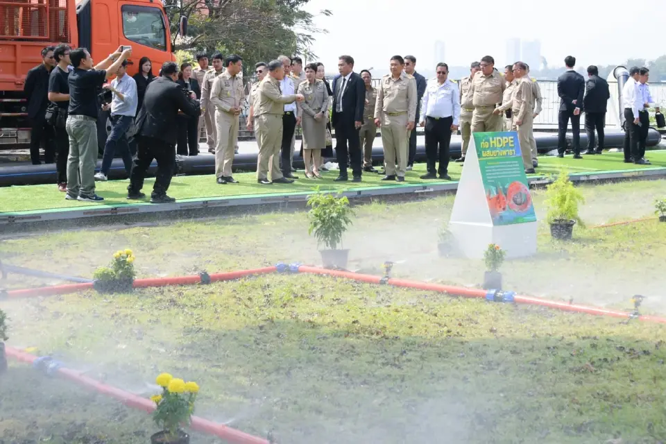 กรมชลฯ จับมือ การยางฯ เปิดตัว “นวัตกรรมยางพาราเพื่อการชลประทานไทย”