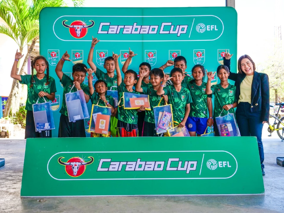 คาราบาว สานฝันนักเตะจิ๋ว! เปิด ‘สนามแห่งโอกาส’ ติวเข้มทักษะฟุตบอล