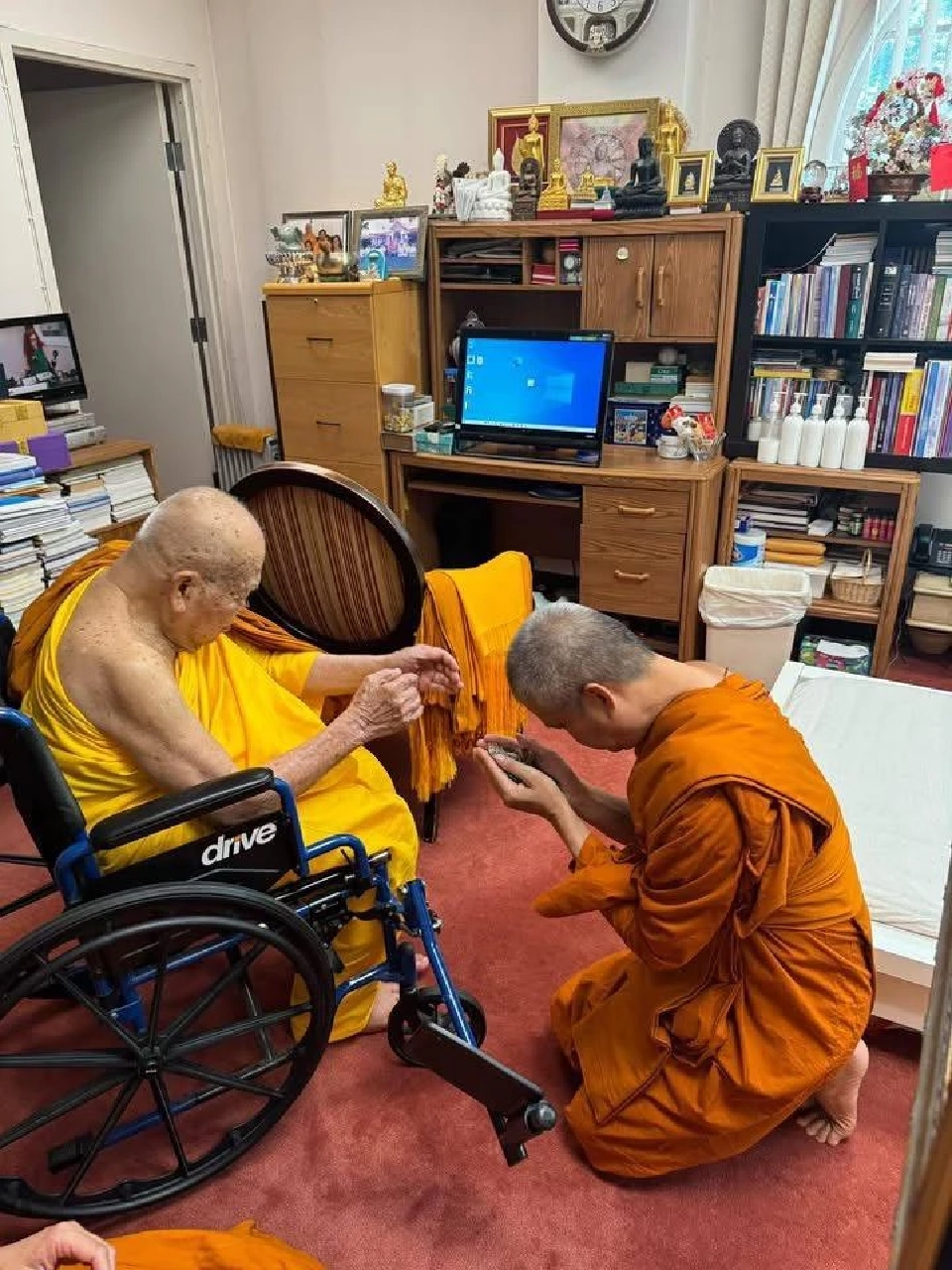 มรณภาพหลวงตาชี พระธรรมทูตไทยรุ่นบุกเบิกในสหรัฐอเมริกา สิริอายุ 102 ปี