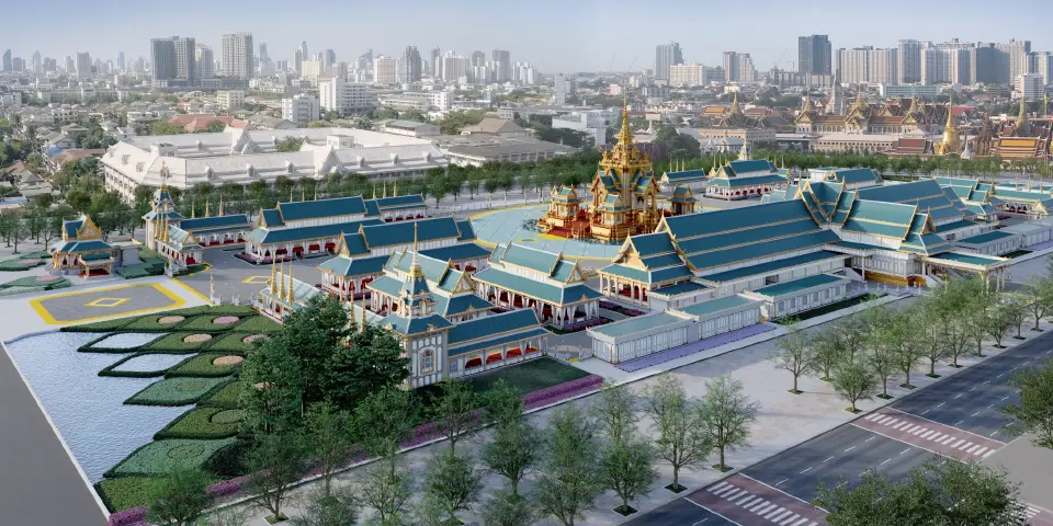 รัฐบาล แถลงสร้างพระเมรุมาศ 'สมเด็จพระพันปีหลวง' คาดเสร็จต.ค.69