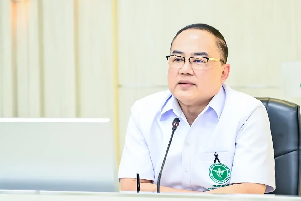 นพ.ดิเรก ขำแป้น รองอธิบดีกรมควบคุมโรค