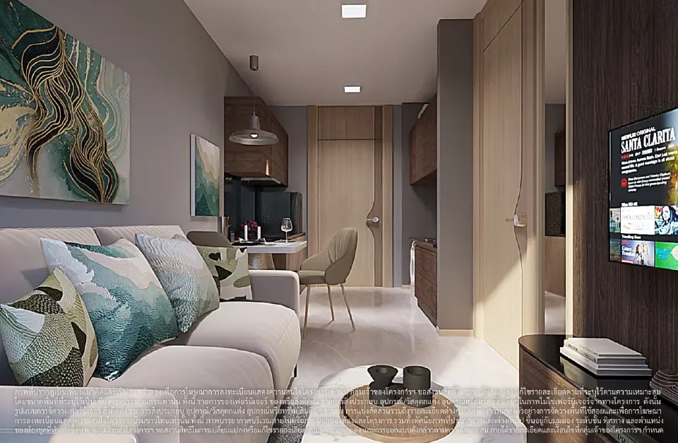 โครงการ D:CODE SRI NAKARIN ขนาดพื้นที่ 30 ตร.ม.ราคา 1.89 ล้านบาท