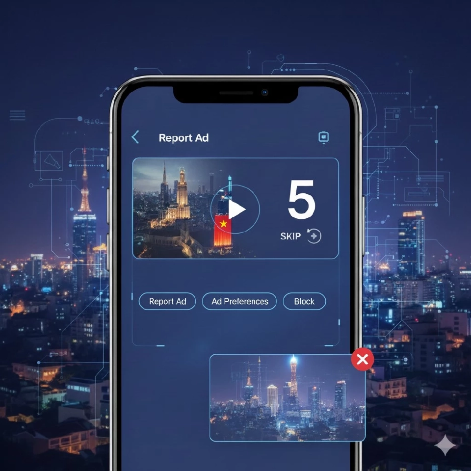 เวียดนาม คุมเข้มโฆษณาออนไลน์ สั่งตั้งปุ่มข้ามใน 5 วินาที เริ่ม 15 ก.พ.นี้