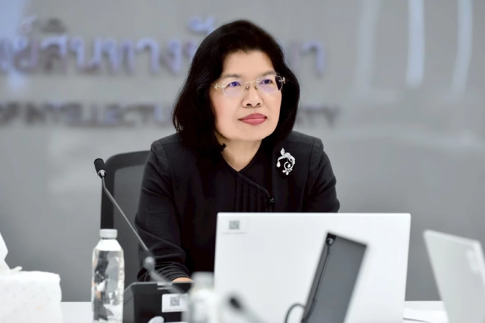 นางอรมน ทรัพย์ทวีธรรม อธิบดีกรมทรัพย์สินทางปัญญา