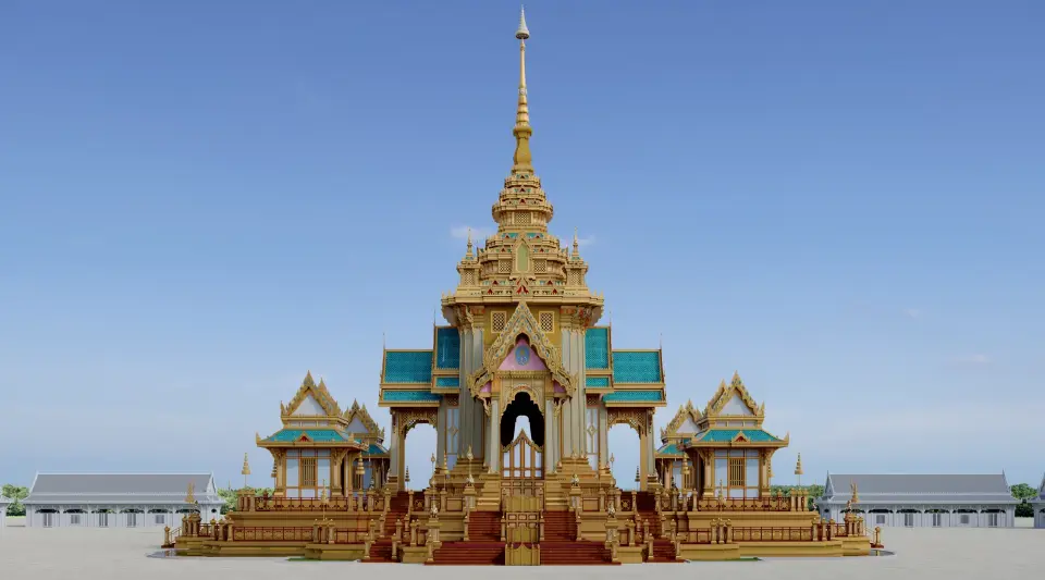 รัฐบาล แถลงสร้างพระเมรุมาศ 'สมเด็จพระพันปีหลวง' คาดเสร็จต.ค.69