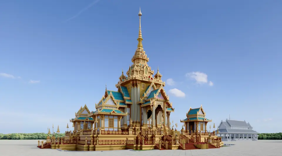 รัฐบาล แถลงสร้างพระเมรุมาศ 'สมเด็จพระพันปีหลวง' คาดเสร็จต.ค.69